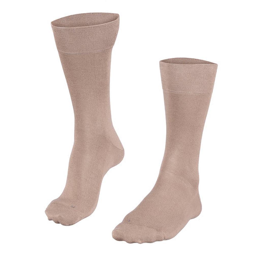 Falke Mens Sensitive Clifton Crew Socks In Mink