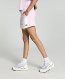 Puma Womens Power 5" Shorts In Grape