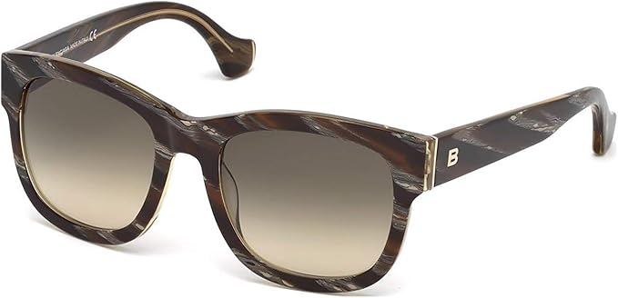 Balenciaga Brown Marble Frame Sunglasses For Women