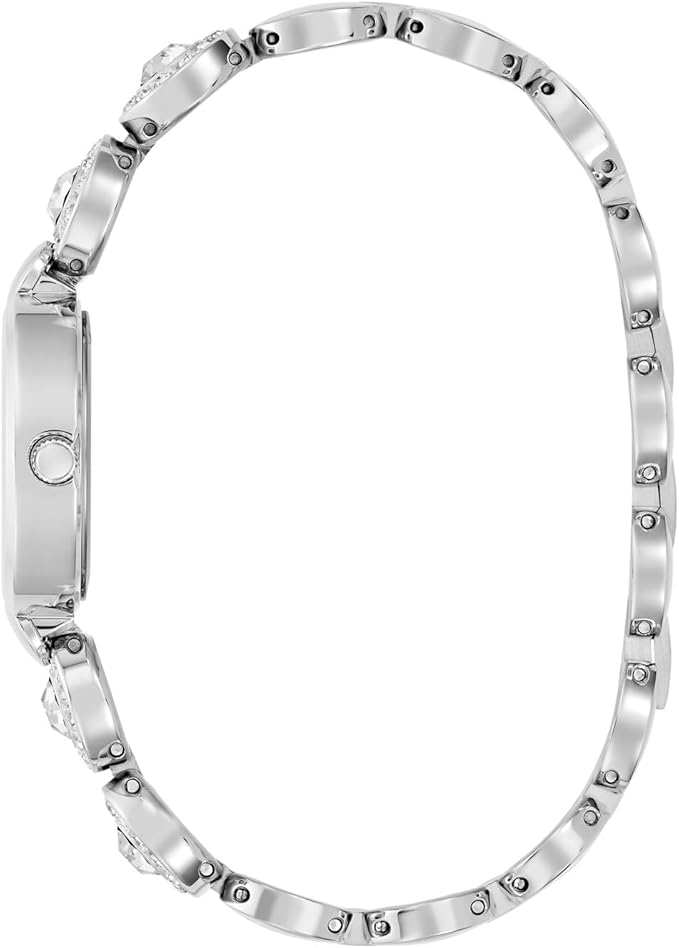 Guess Ladies Analogue Silver Tone Watch