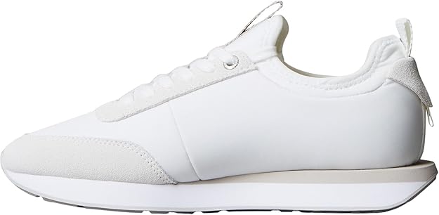 Calvin Klein Womens Ftw Sock Nylon Shoes White/Chateau