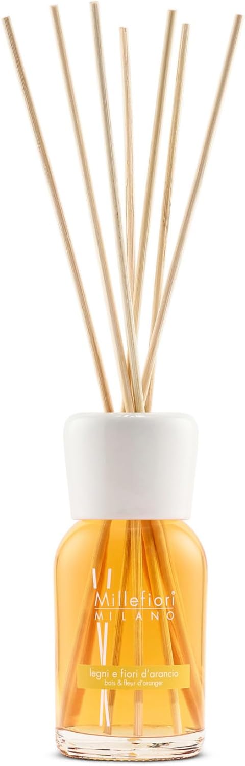 Millefiori Natural Diffuser In Legni e Fiori d'arancio