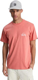 Quiksilver Mens Corp Logo Mini T-Shirt In Red