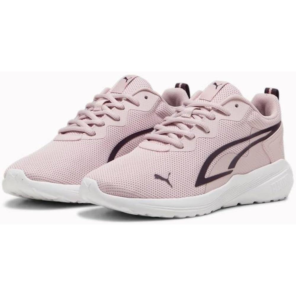 Puma Girls  All-Day Active Jr Sneakers In Mauve Mist/Midnight Plum