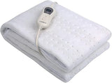 Luxell Full Electric Fitted Blanket In Neutral