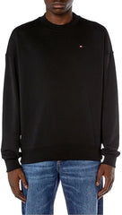 Diesel Mens Black S-Rob-Microdiv Sweatshirt