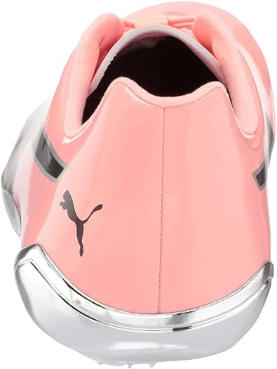 Puma Mens Evospeed Electric 10 Running Shoes In Peach/Black/Silver