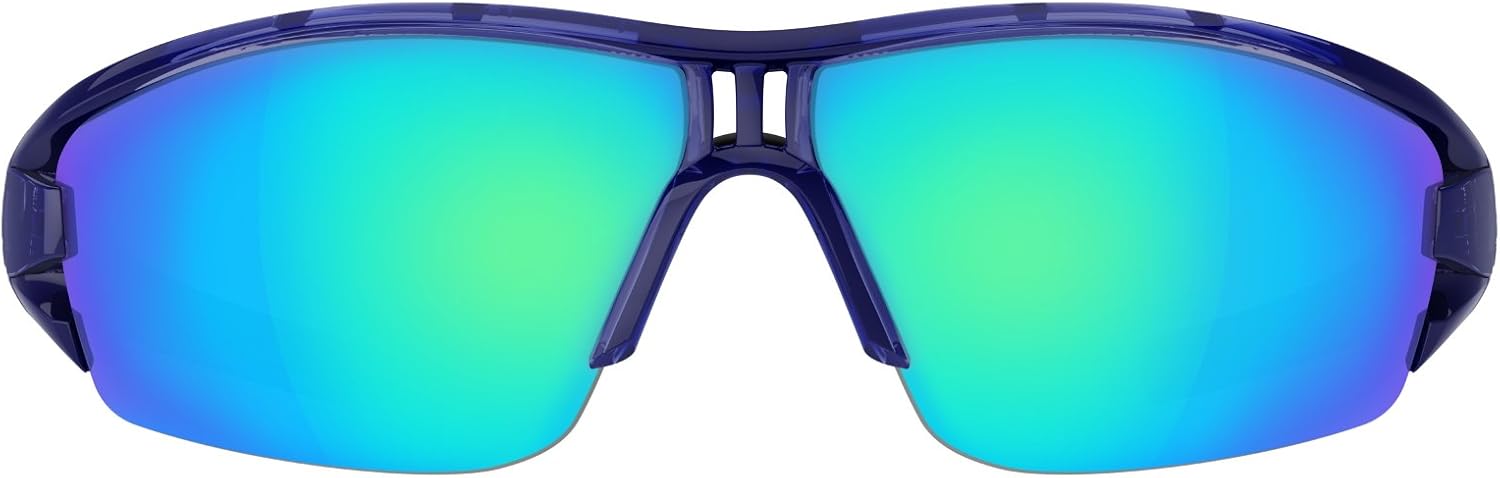 Adidas Unisex Eye Halfrim Sunglasses In Navy