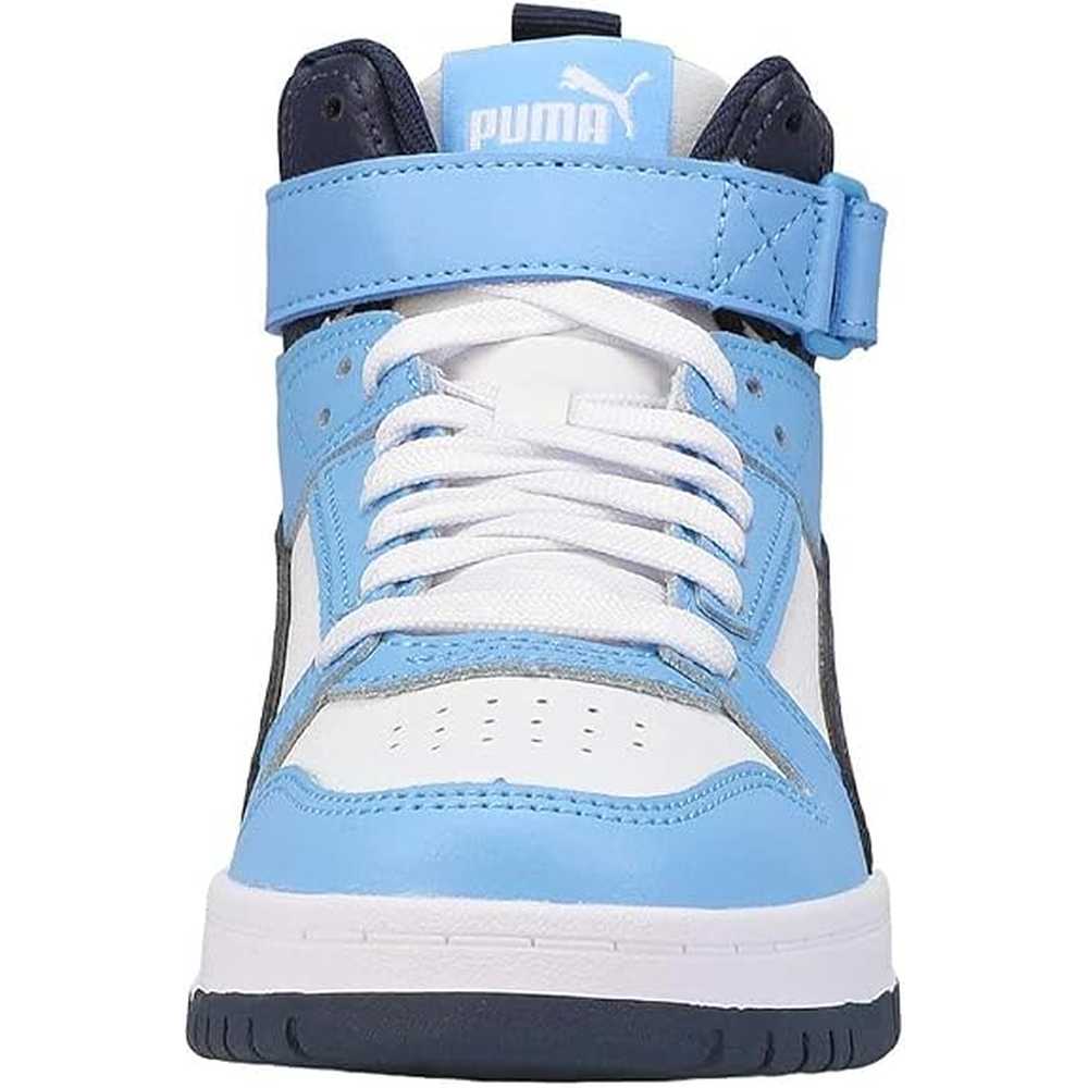 Puma Boys RBD Game Jr Sneakers In White/Club Navy/Team Blue