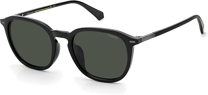 Polaroid Round Sunglasses For Women In Black