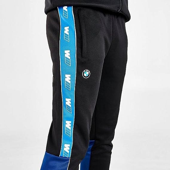Puma Mens BMW Mms T7 Track Pants In Black