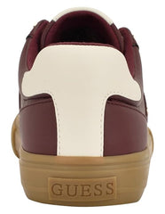 Guess Womens Loui Sneakers In Dark Red