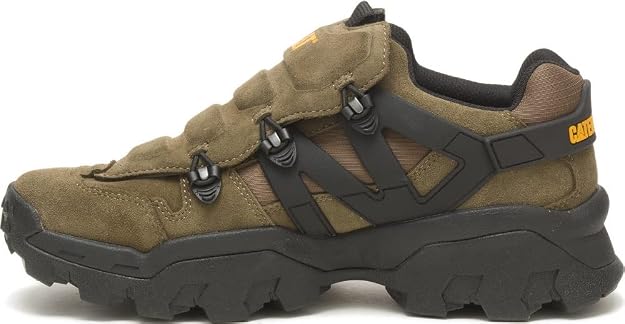 Caterpillar Mens Alpha Shoes In Dark Olive