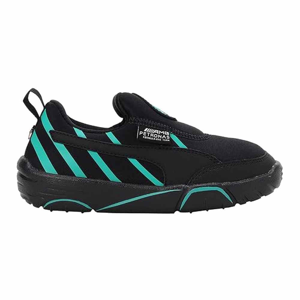 Puma Kids Mapf1 Bao Kart Shoes In Black & Green