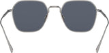 Giorgio Armani Sunglasses In Matte Silver