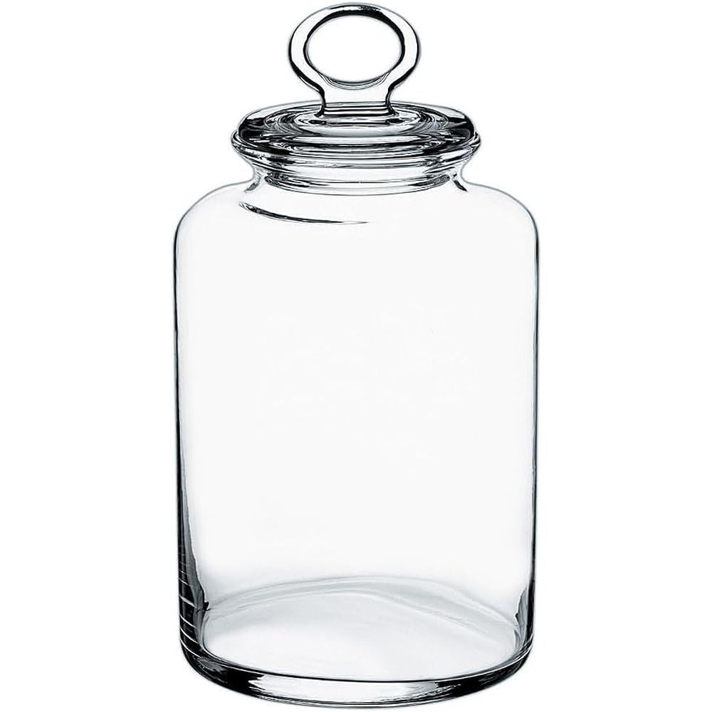 Pasabahce Kitchen Glass Jar With Lid In Clear