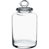 Pasabahce Kitchen Glass Jar With Lid In Clear