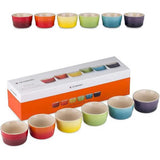 Le Creuset Set of 6 Mini Ramekins In Rainbow