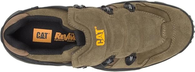 Caterpillar Mens Alpha Shoes In Dark Olive