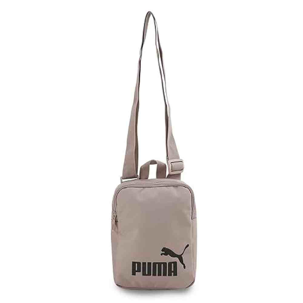 Puma Unisex Adults Phase Portable Cross Body Bag In Sandstone