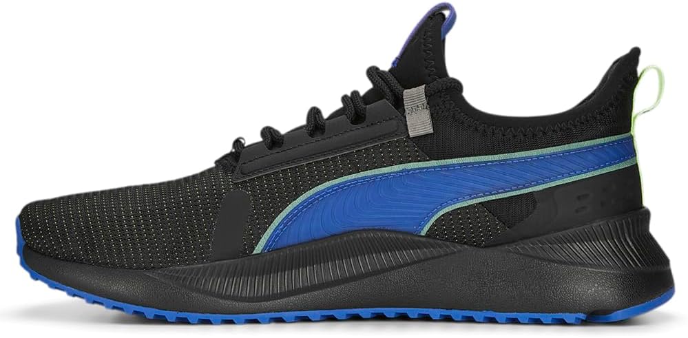 Puma Mens Pacer Future Street Virtual Sneakers In Black Multi