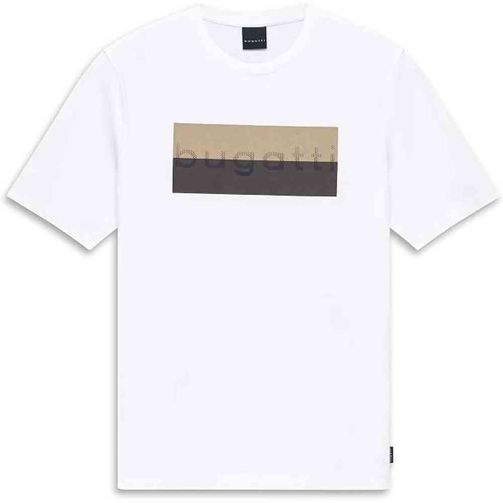 Bugatti Mens 8350 T-Shirt In White