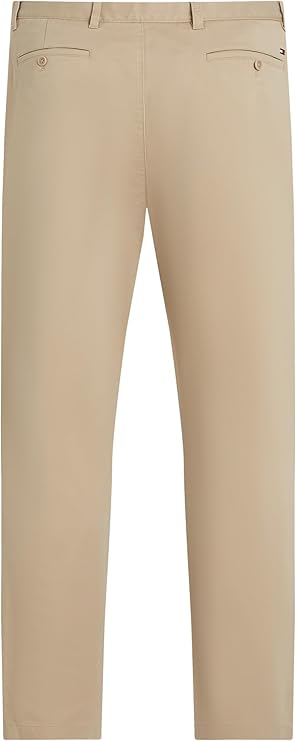 Tommy Hilfiger Mens Harlem Chino Satin Khaki