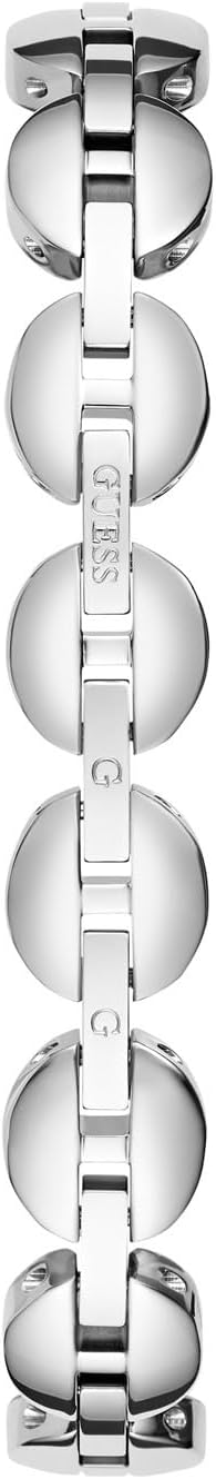 Guess Ladies Analogue Silver Tone Watch