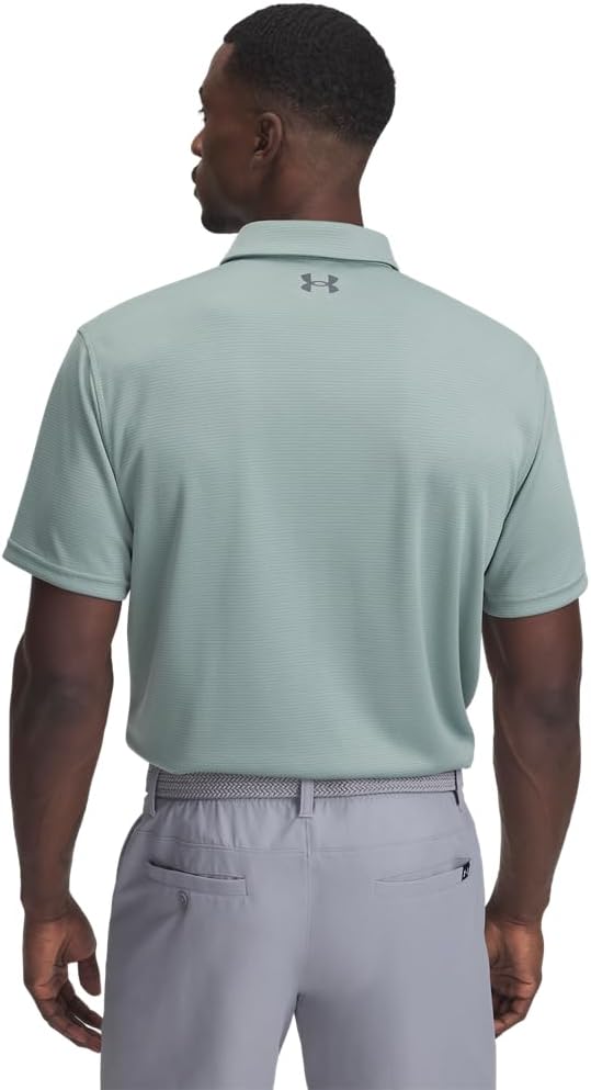 Under Armour Tech Polo Mens Silica Green/Pitch Gray