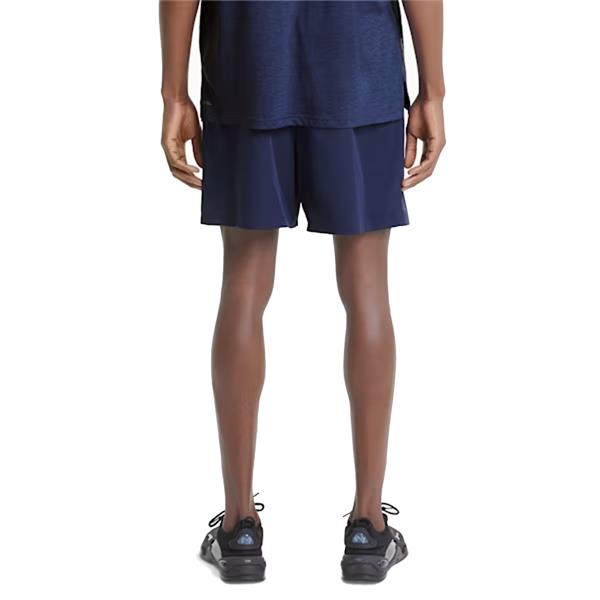 Puma Mens Performance Woven 5" Short In Navy Blue