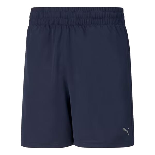 Puma Mens Performance Woven 5" Short In Navy Blue