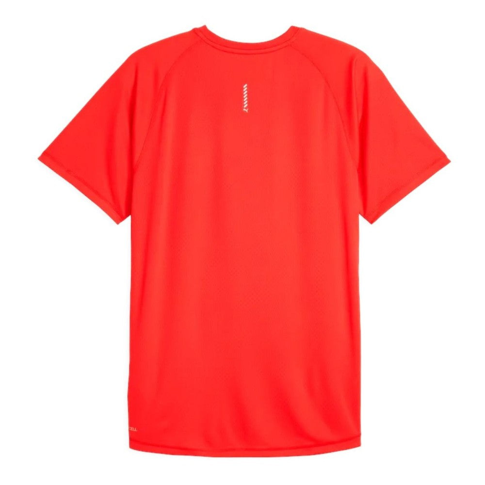 Puma Mens Run Velocity T-Shirt In Red