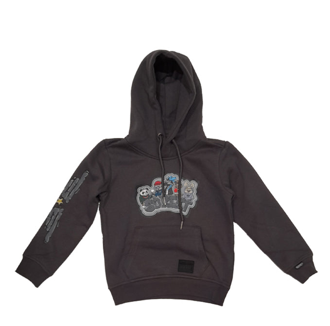Soviet Boys Ronin Animation Hoodie In Anthracite