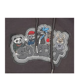 Soviet Boys Ronin Animation Hoodie In Anthracite