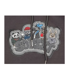 Soviet Boys Ronin Animation Hoodie In Anthracite