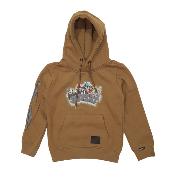 Soviet Boys Ronin Animation Hoodie In Taupe