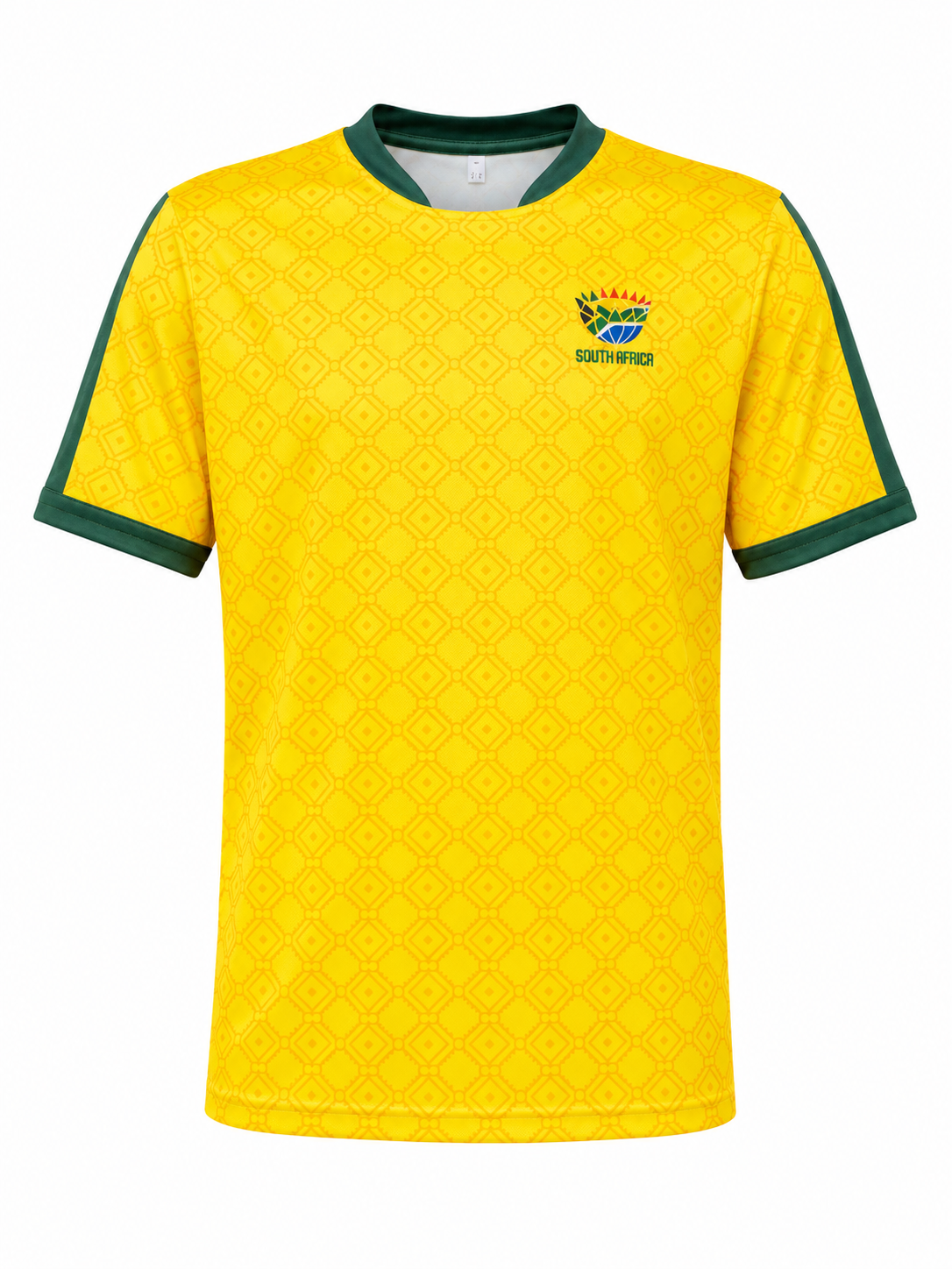 South African Supporters Jersey T-Shirt In Yellow