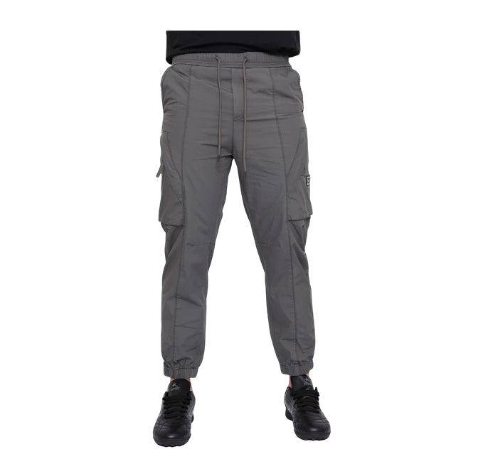 Soviet Mens Kenobi Fashion Cargo Joggers in Graphite