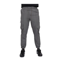 Soviet Mens Kenobi Fashion Cargo Joggers in Graphite