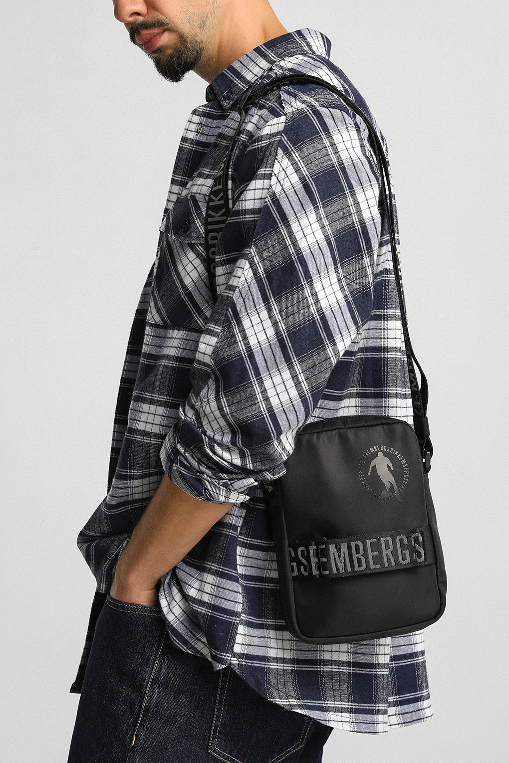Bikkembergs Principe Hovan Body Bag In Black