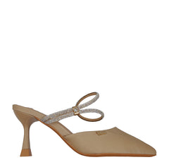 Hush Puppies Ladies Maryan Heels In Champagne