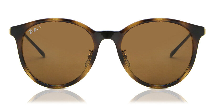 Ray-Ban Rb4334D 710/8355 Light Havana And Gold SUnglasses