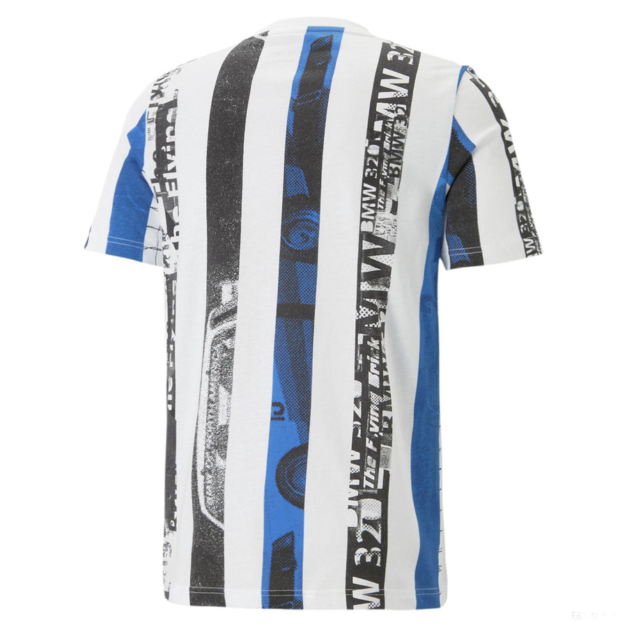 Puma Mens Bmw Mms Stripred Tee White