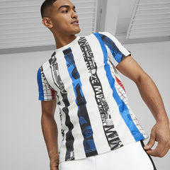 Puma Mens Bmw Mms Stripred Tee White