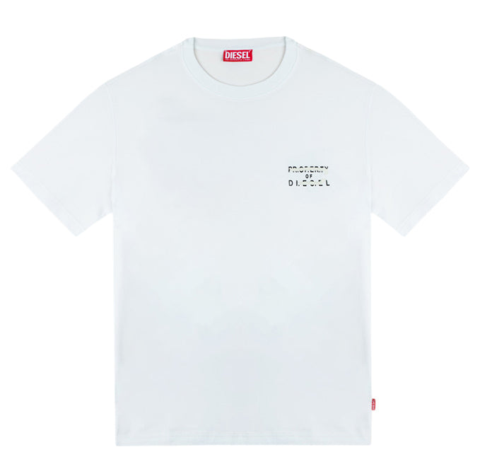 Diesel Mens T-Adjust-V5 T-Shirt In White