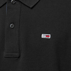 Tommy Hilfiger Slim Placket Polo Ext Black