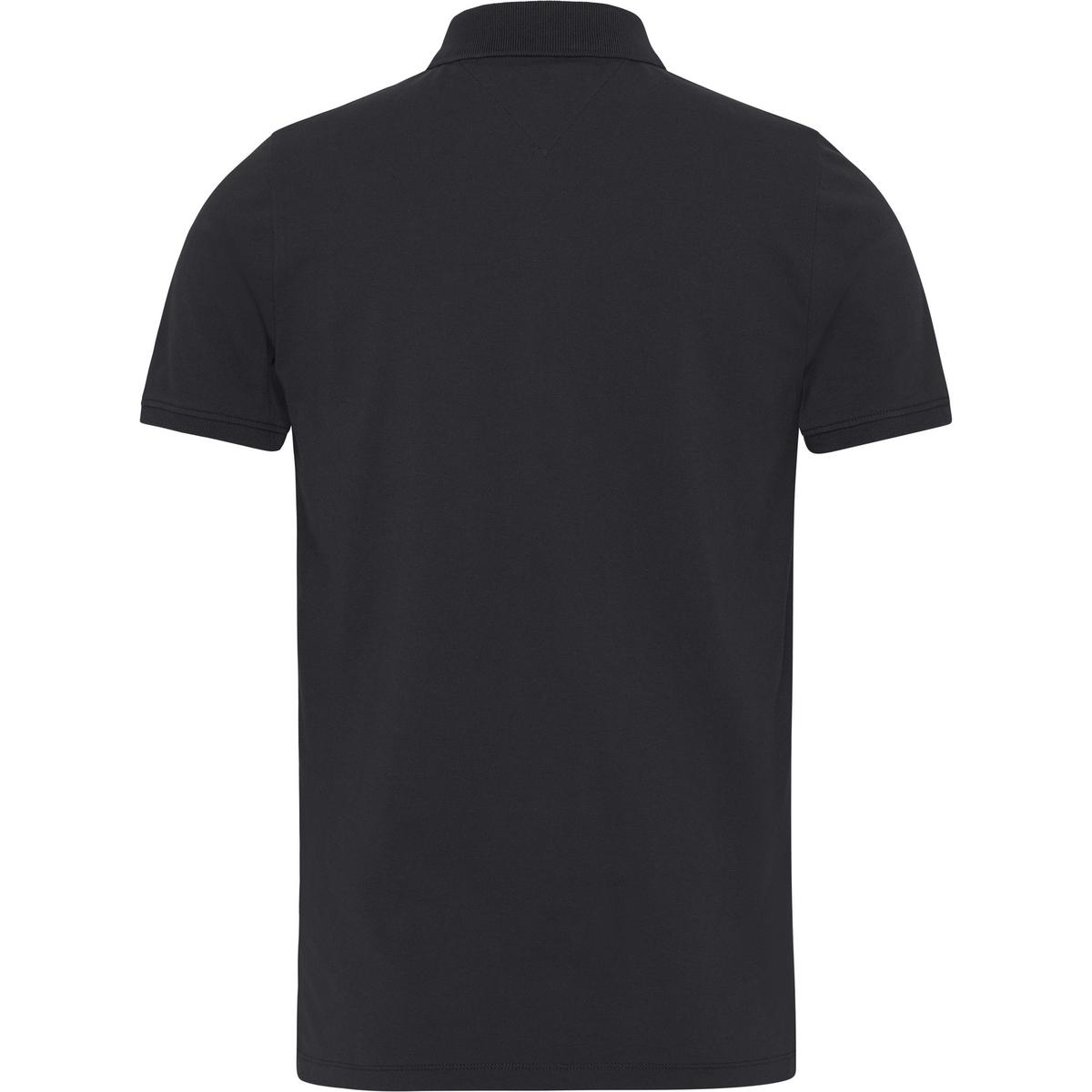 Tommy Hilfiger Slim Placket Polo Ext Black