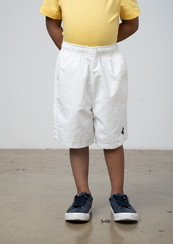 Polo Boys Paul Tennis Short In White