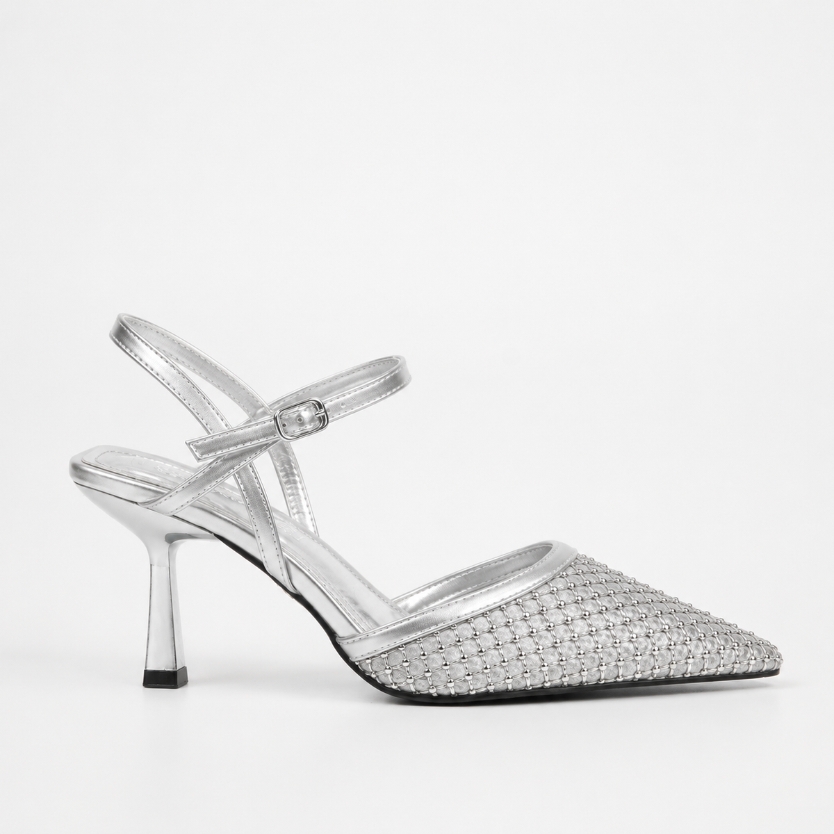 Butterfly Feet Ladies Catrina 1 Heels In Silver