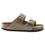 Birkenstock Mens Arizona BS Oiled Leather Sandal In Tobacco Brown